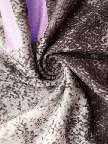 Barbro™ | Moderne ziptrøye med grafisk mønster