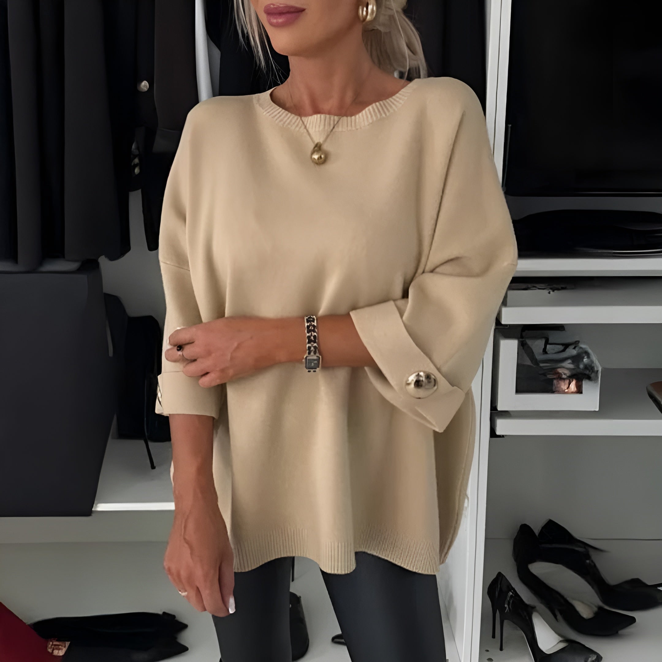 Anna™ | Strikket Topp