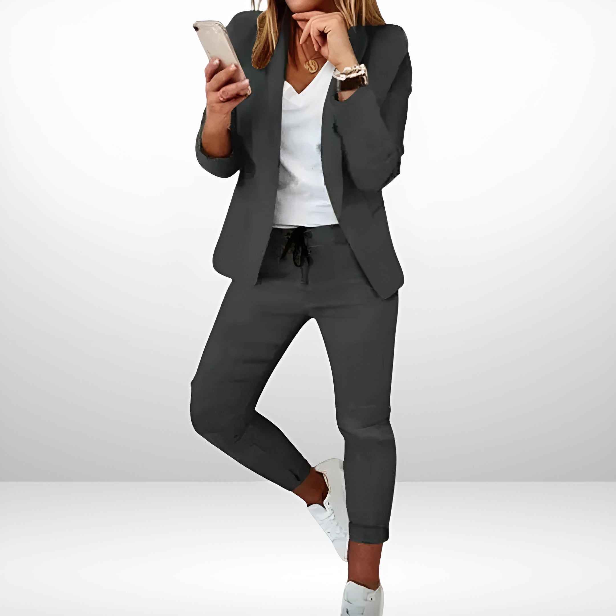 Jente™ | Chic Blazer-sett