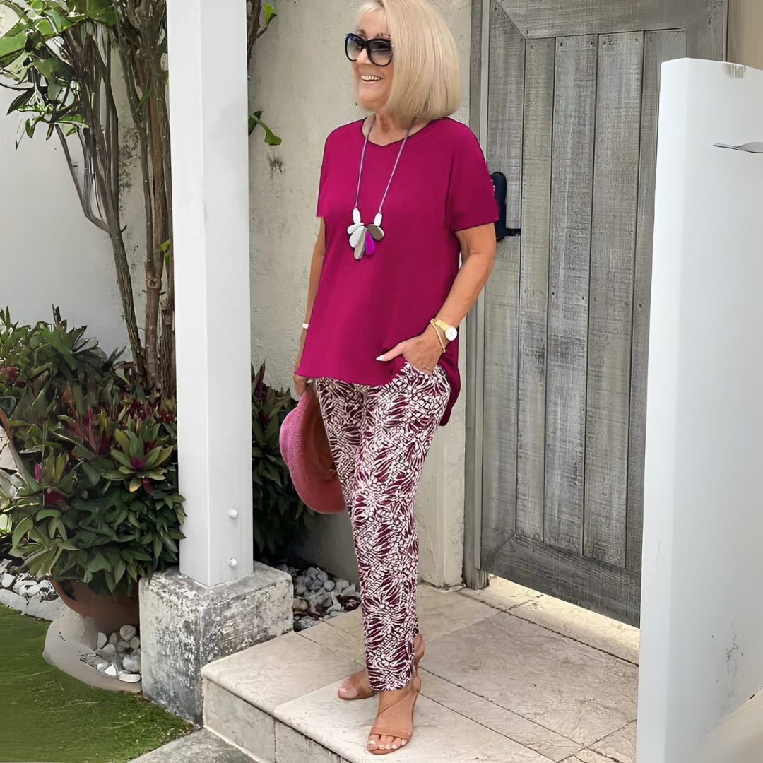 Tilde™ | Elegant todelt sett med figurnær passform