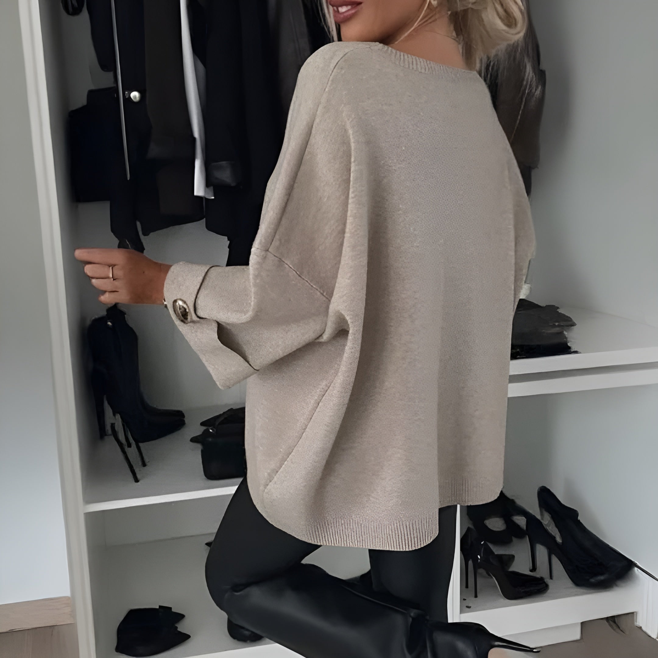 Anna™ | Strikket Topp