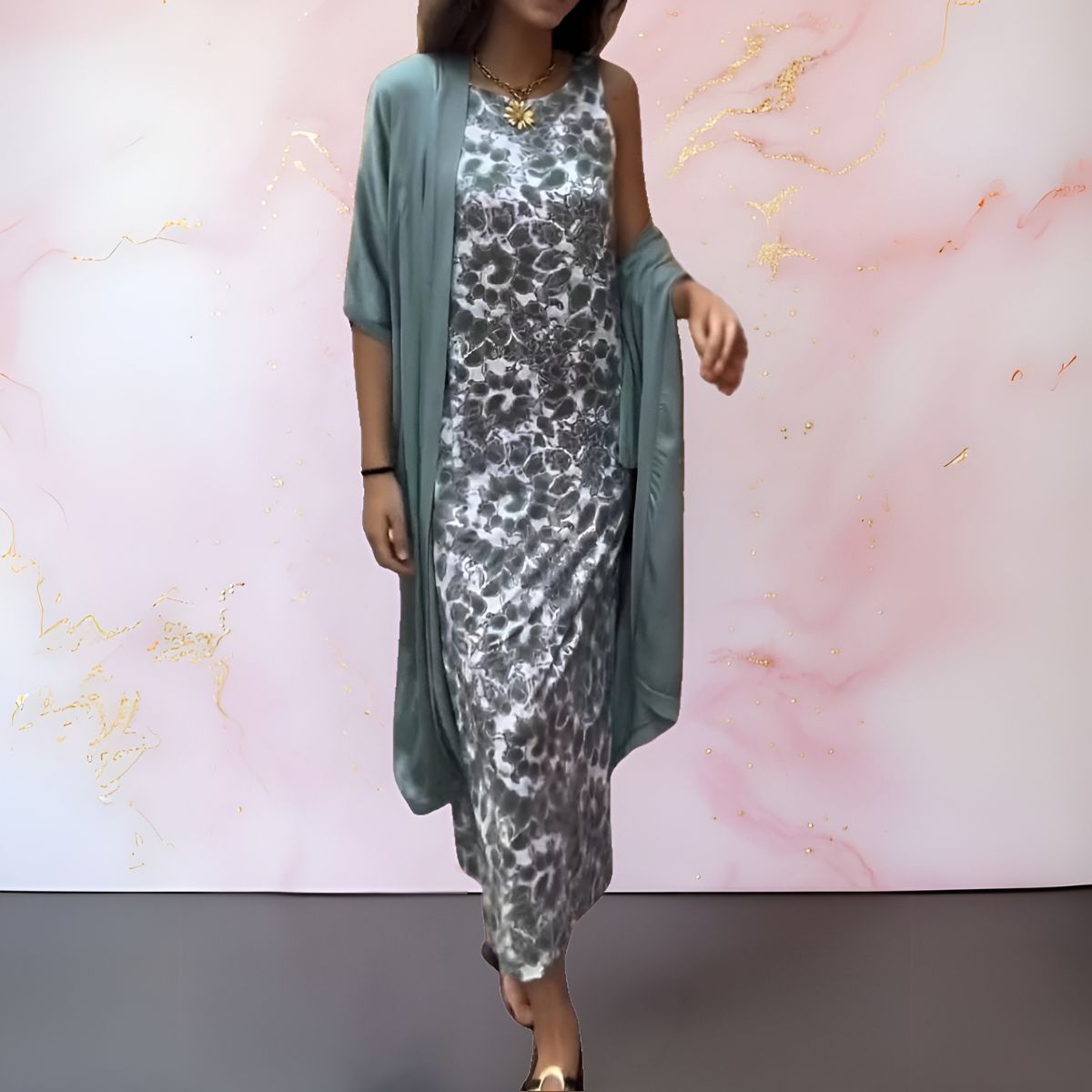 Viola™ | Elegant Kjole med Jakke