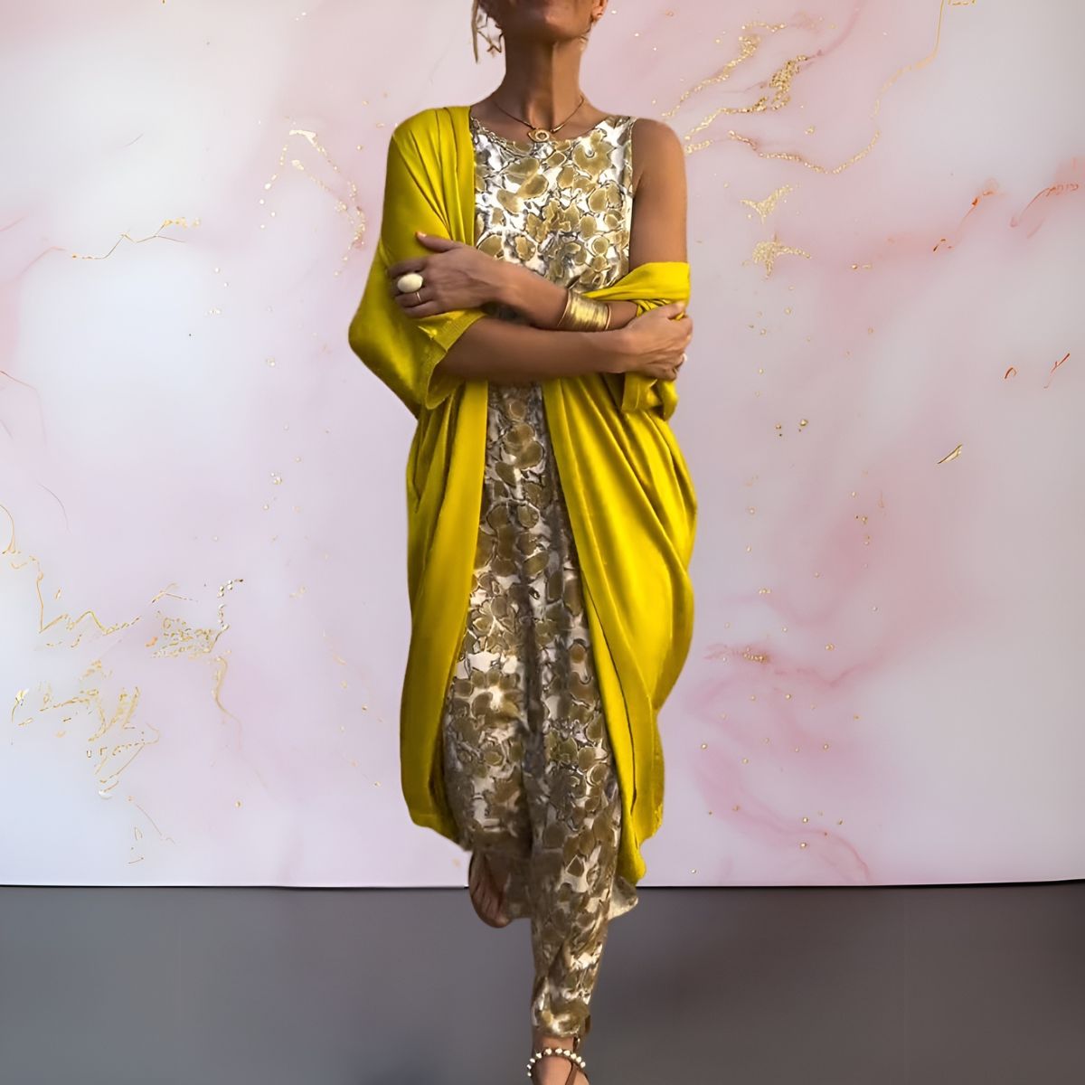 Viola™ | Elegant Kjole med Jakke