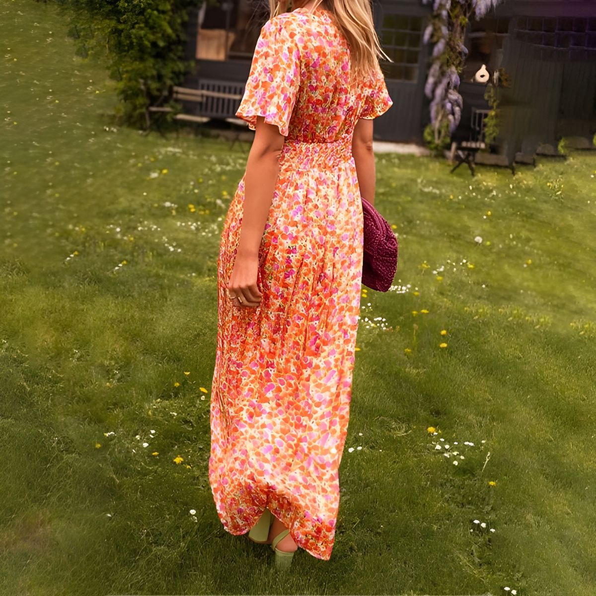 Linnea™ | Kjole med V-hals