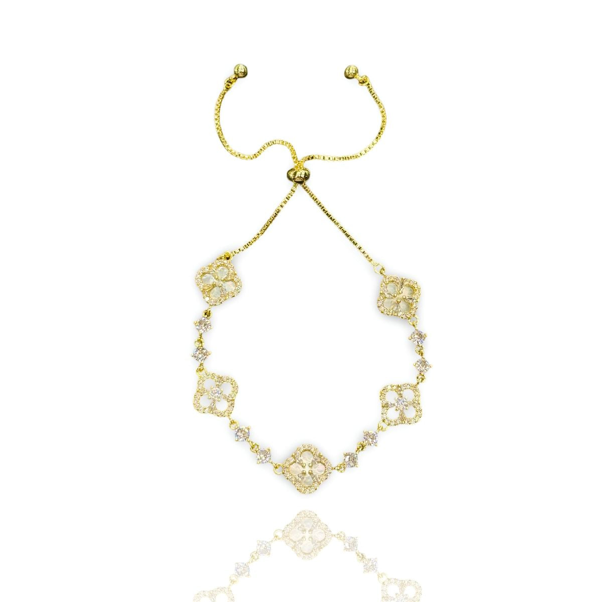 Linny™ | Diamond Bloom Armbånd