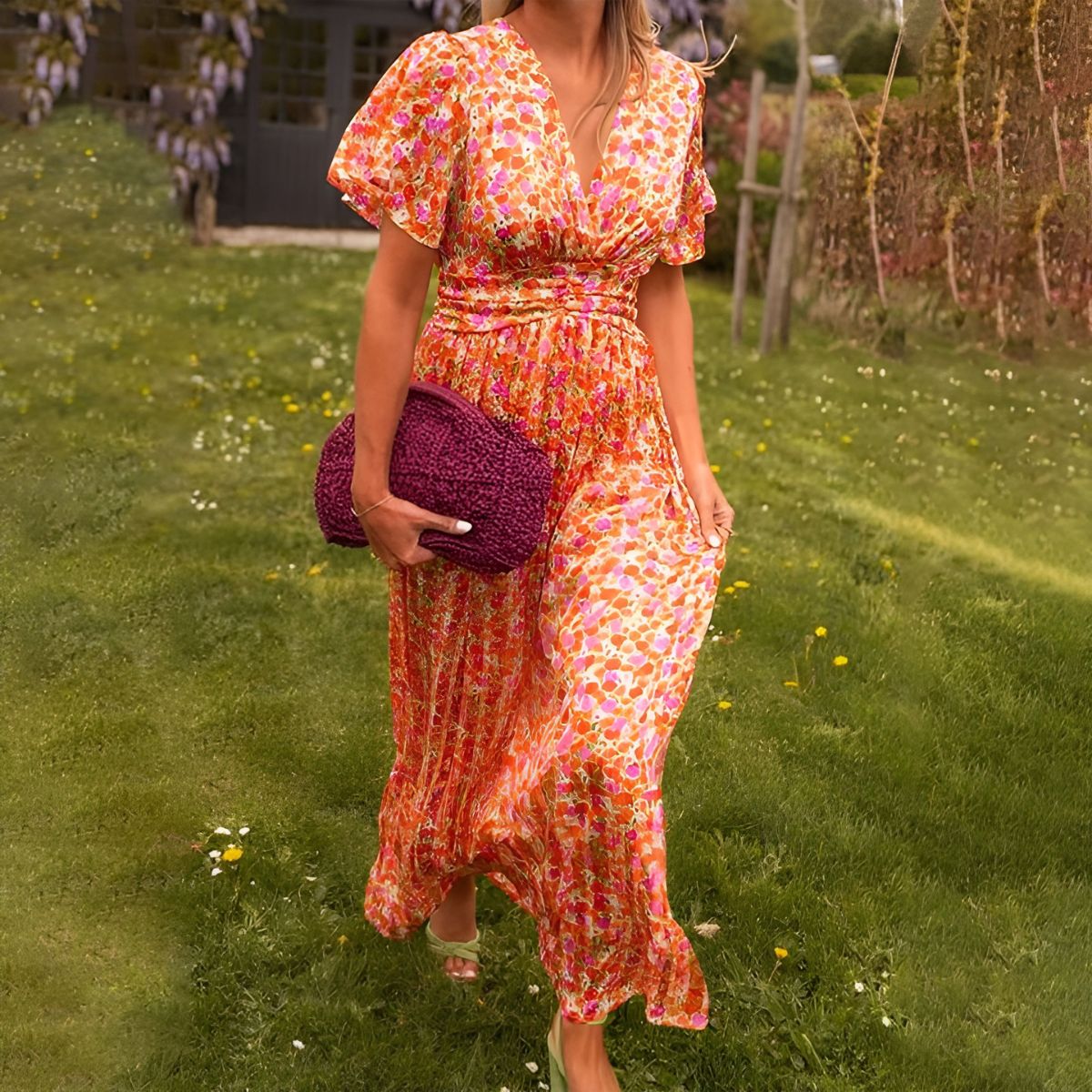 Linnea™ | Kjole med V-hals