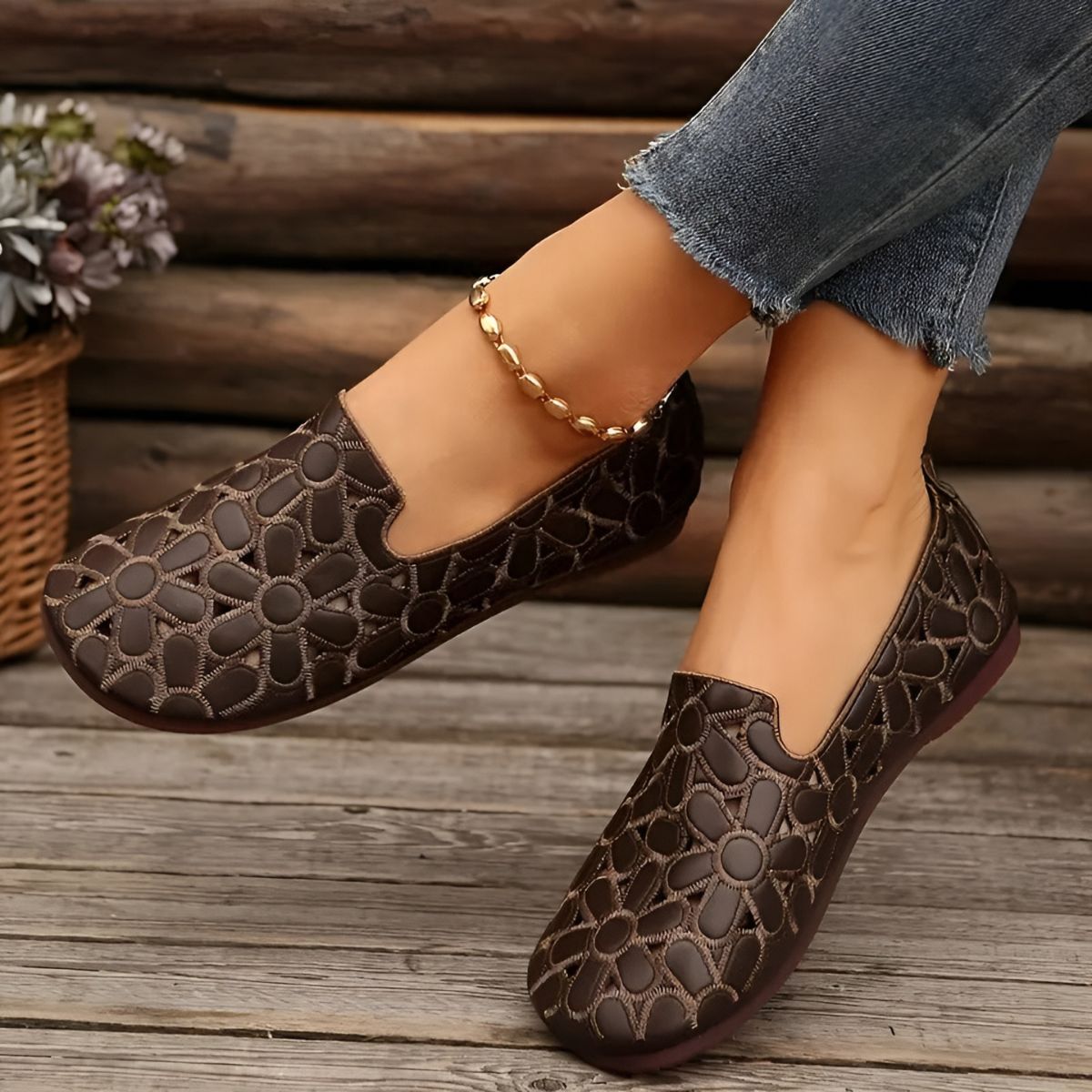 Vilhelmina™ | Pustende Aktive Flatsko