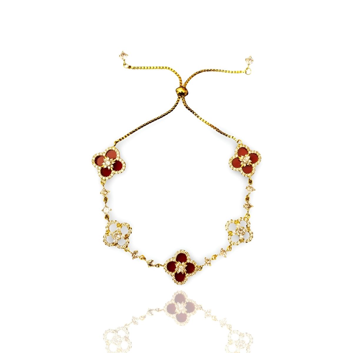 Linny™ | Diamond Bloom Armbånd