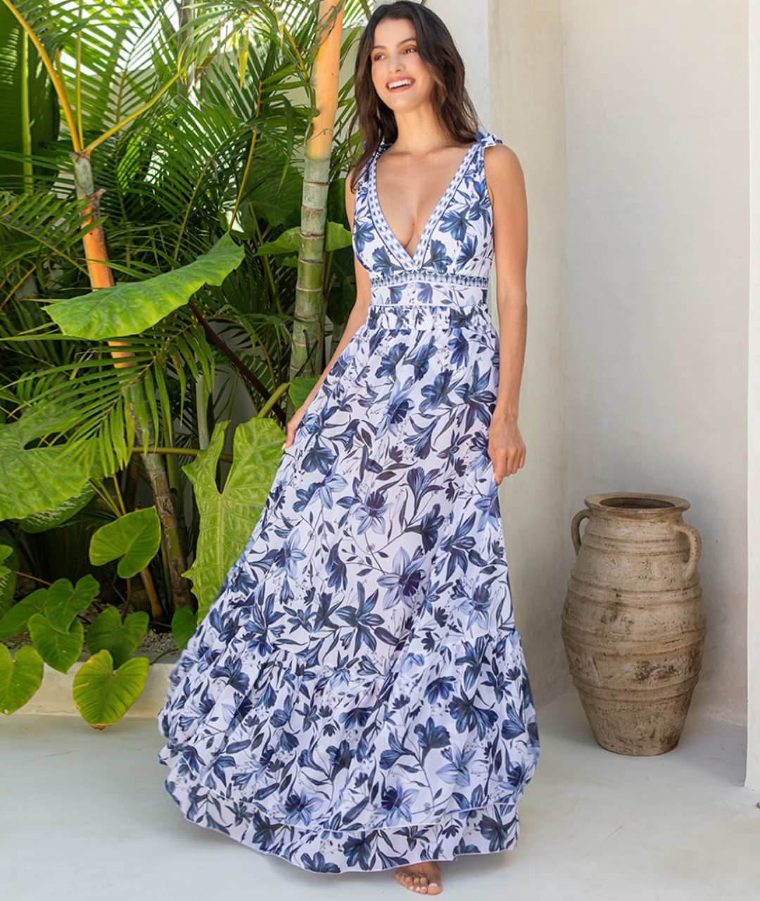 Alix™ | Badedrakt i ett stykke med matchende skjørt