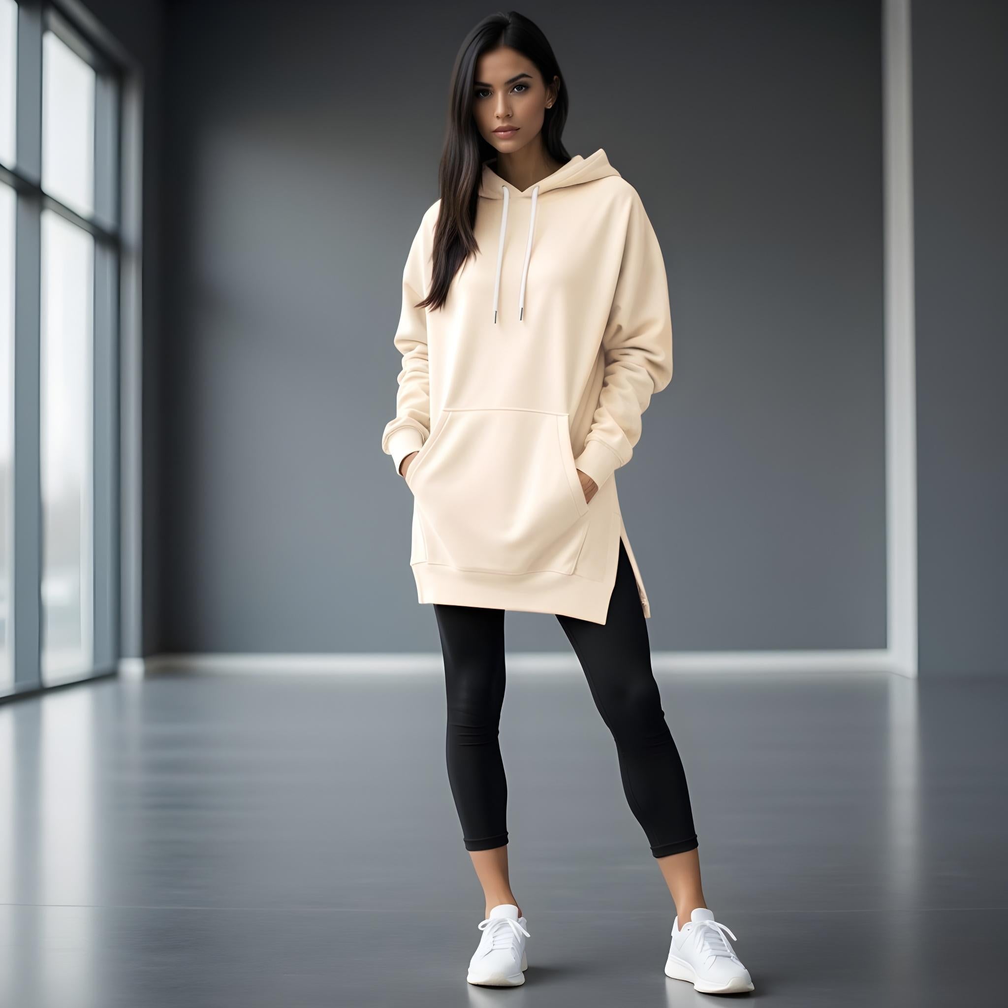 Suze™ | Oversized Hoodie Kjole