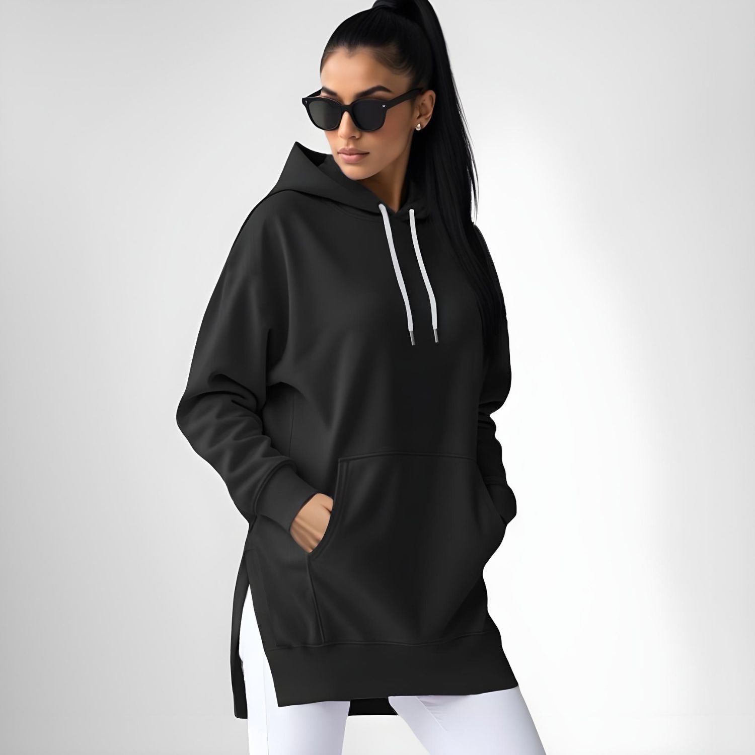 Suze™ | Oversized Hoodie Kjole
