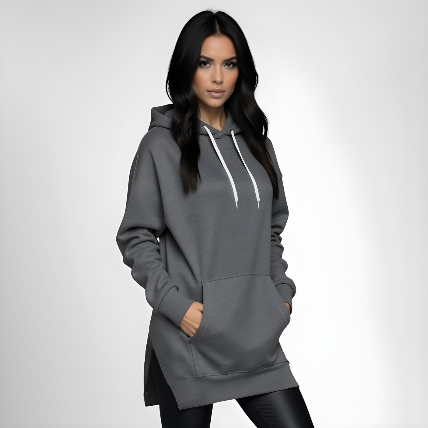 Suze™ | Oversized Hoodie Kjole