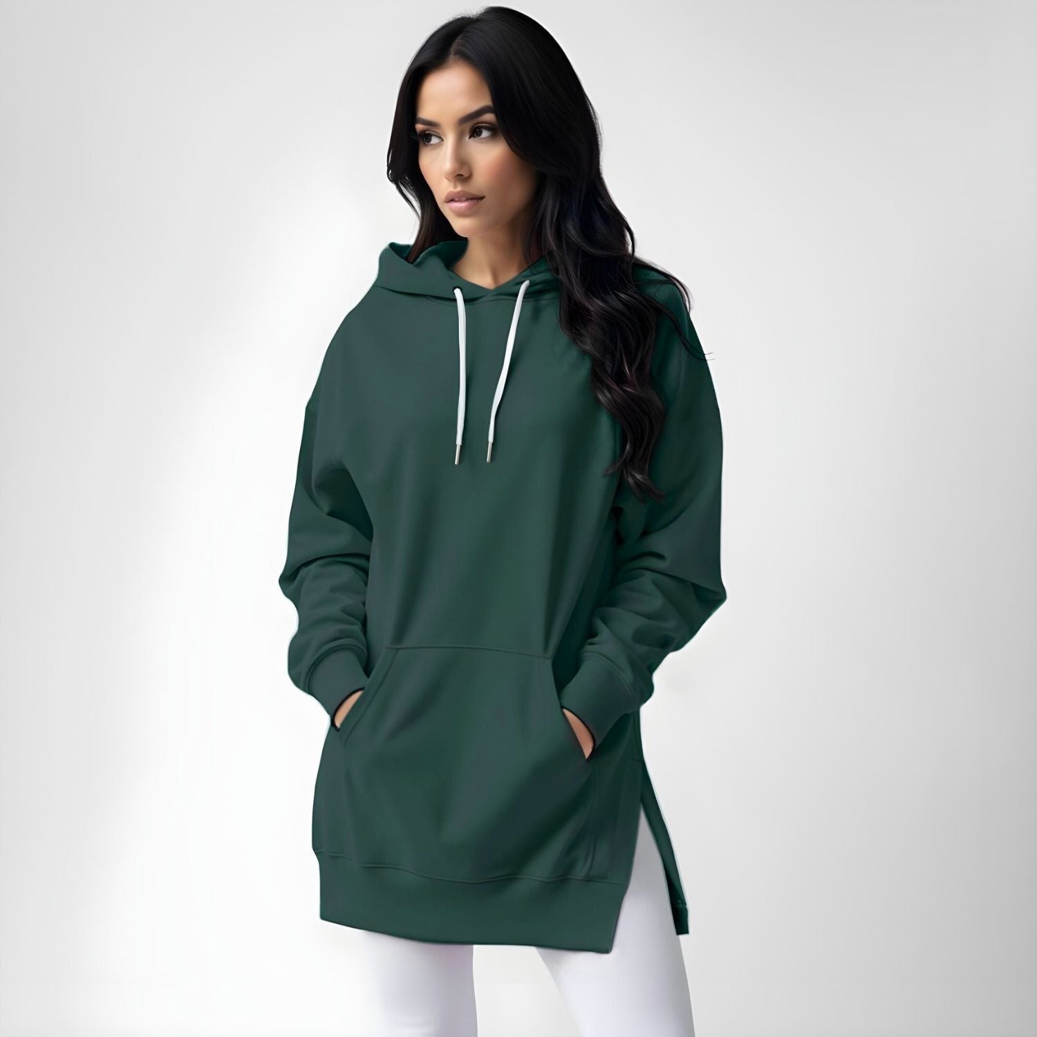 Suze™ | Oversized Hoodie Kjole