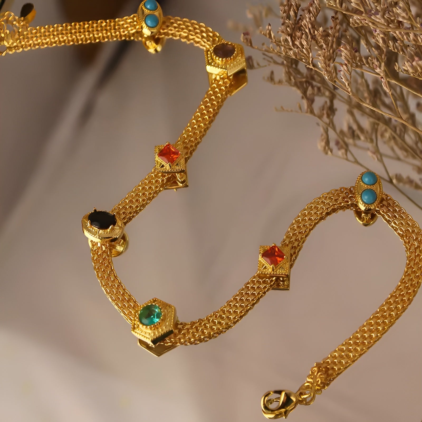 Fay™ | Halskjede med Edelstener