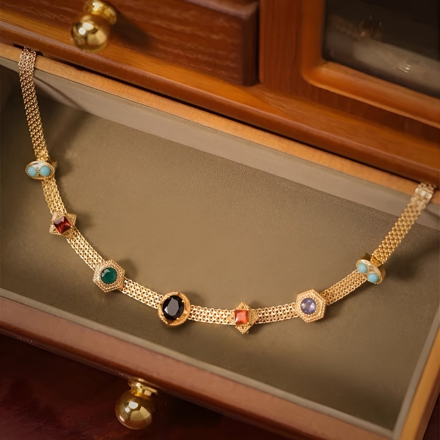 Fay™ | Halskjede med Edelstener