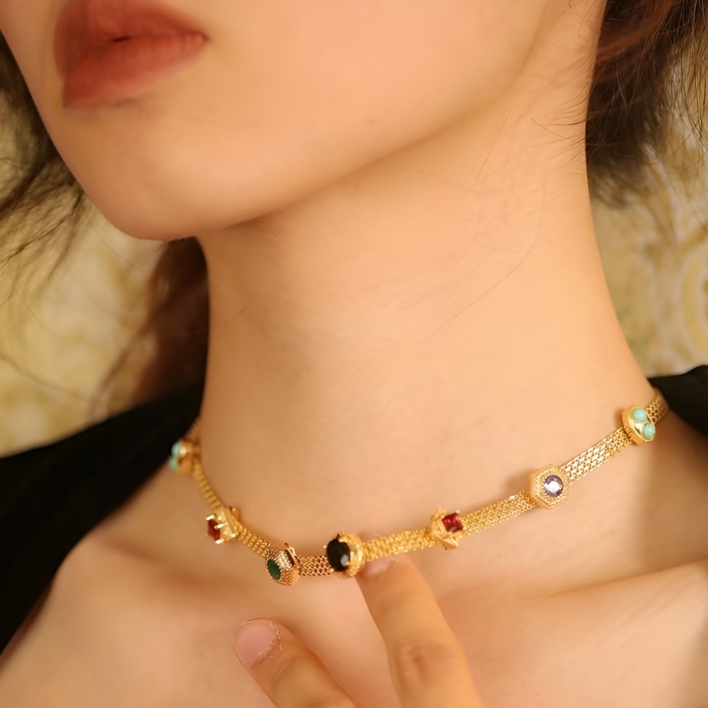 Fay™ | Halskjede med Edelstener