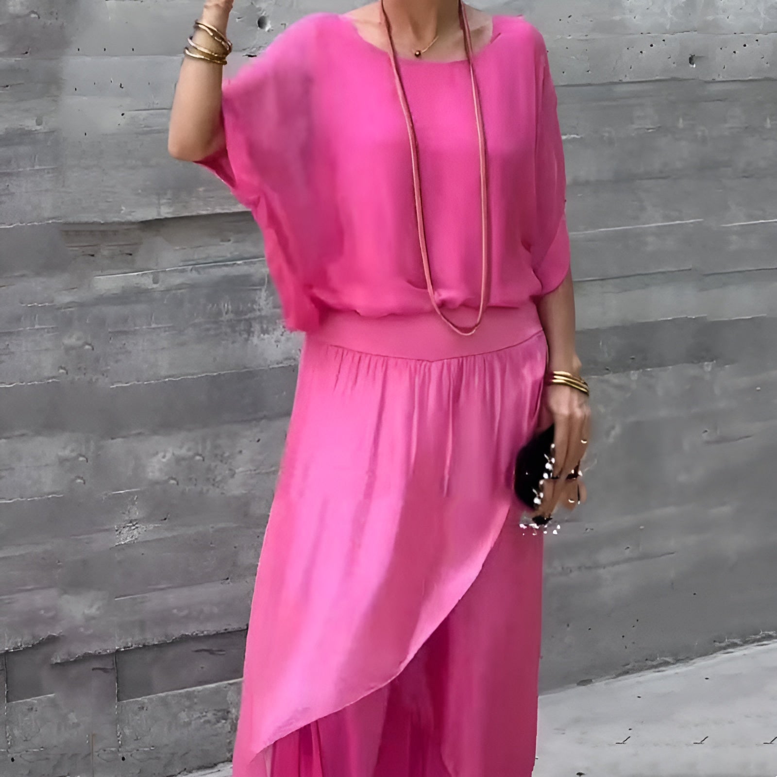 Astrid™ | Chiffongsett i To Deler