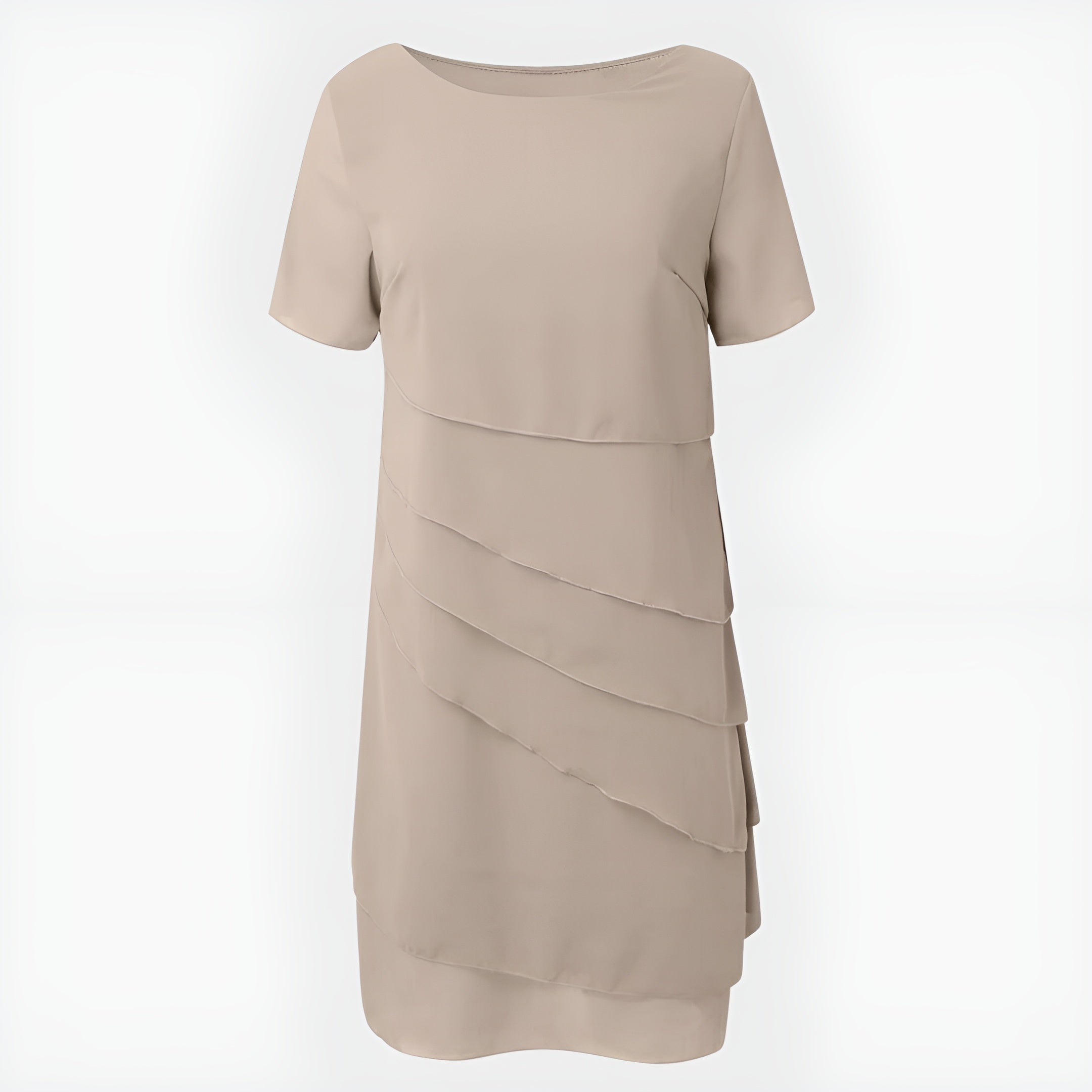 Amélie™ | Plisserte Chiffonkjole