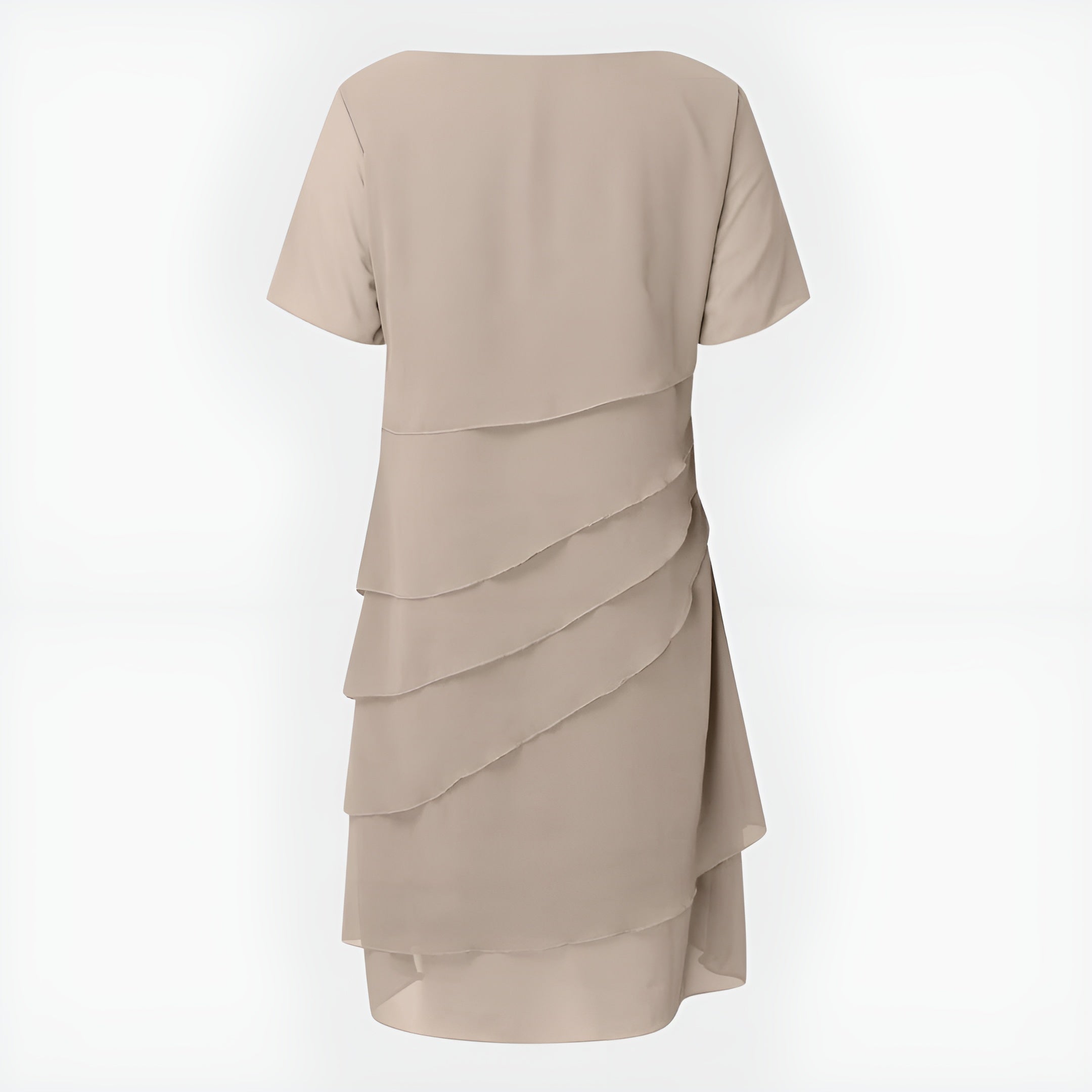 Amélie™ | Plisserte Chiffonkjole