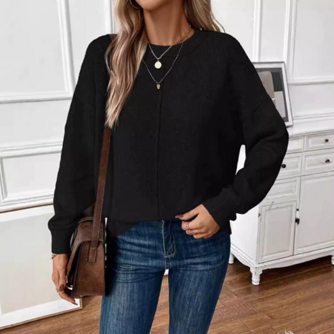 Emilia™ | Myk og klassisk hverdagsgenser