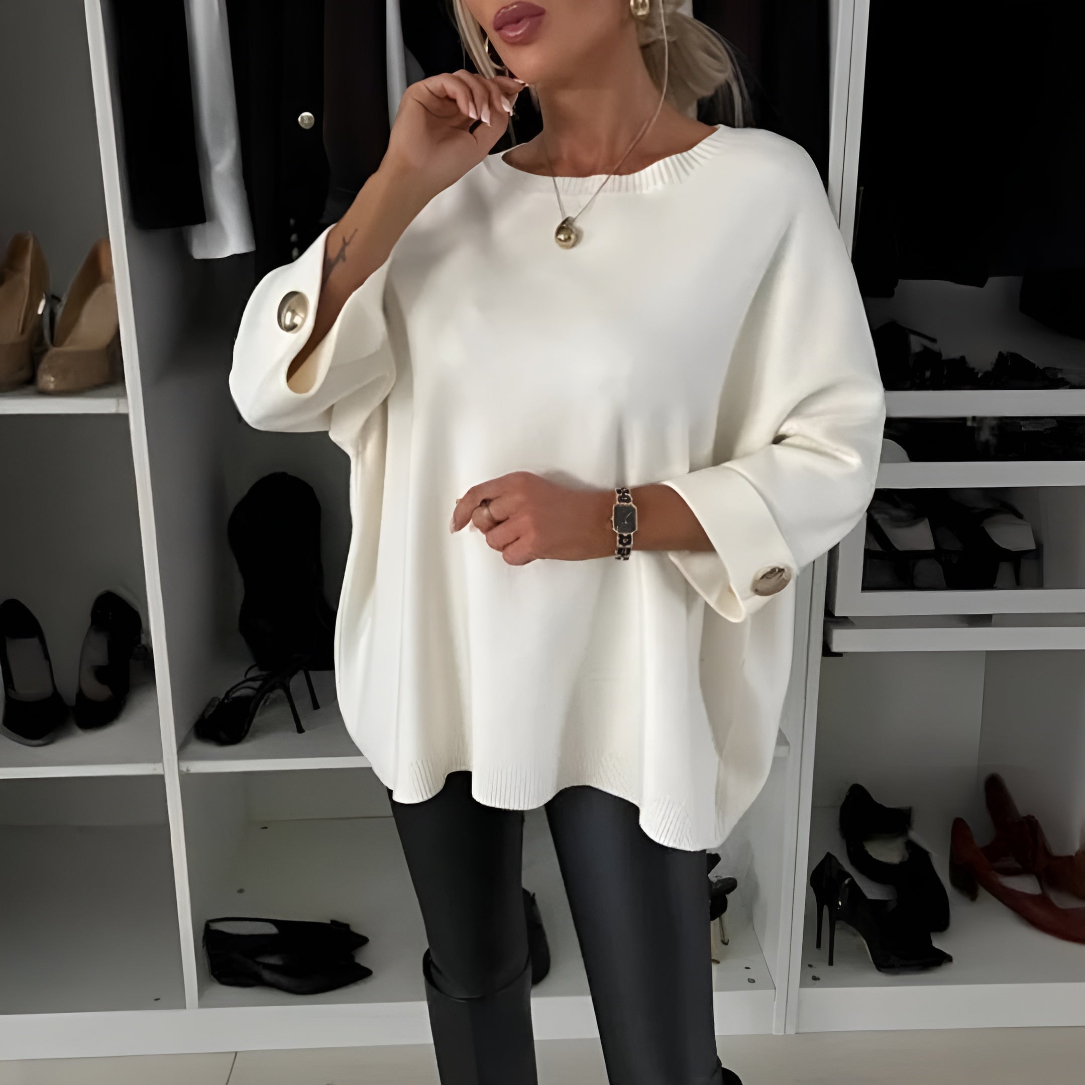 Anna™ | Strikket Topp