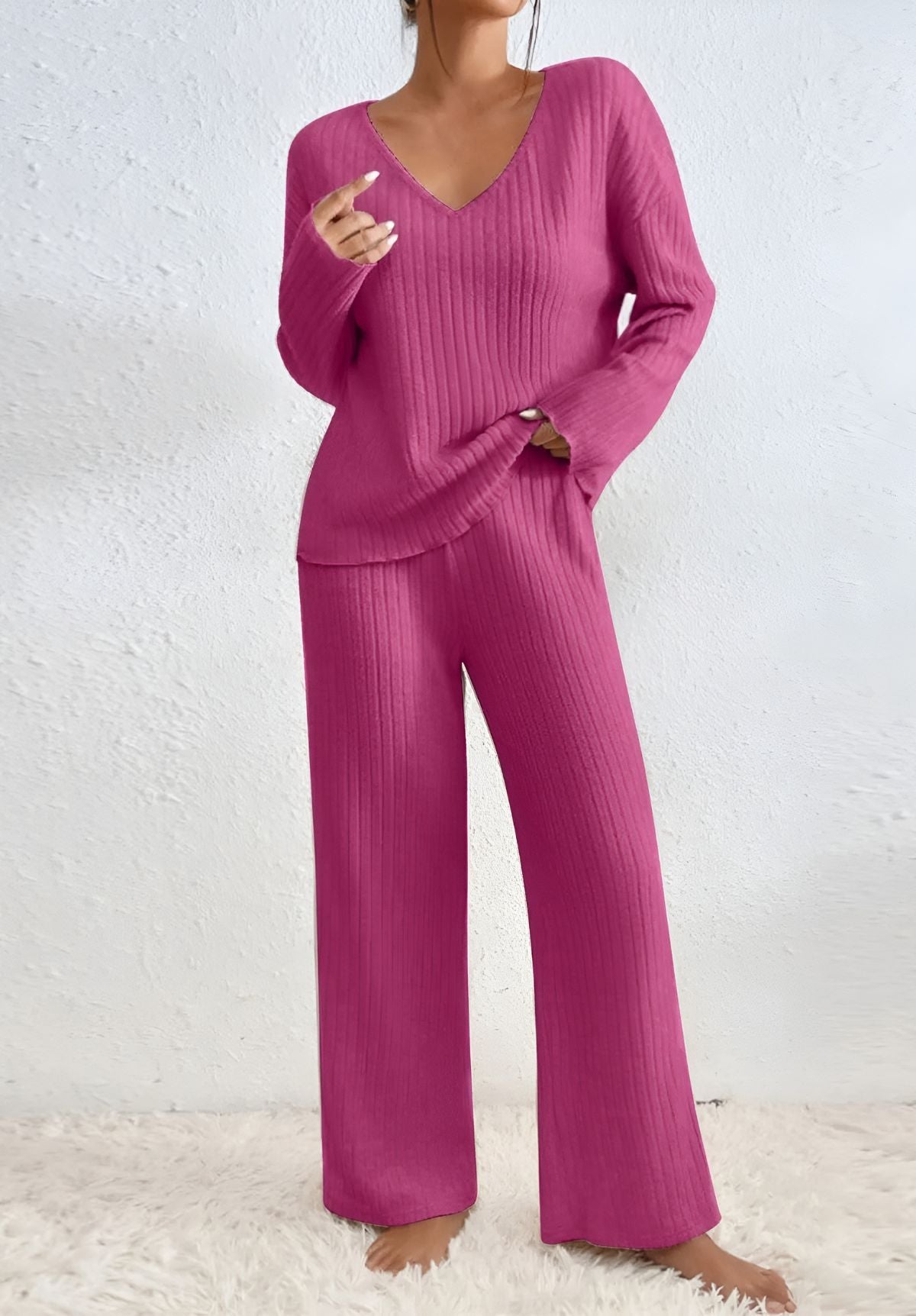 Romy™ | To-delt Strikket Sett