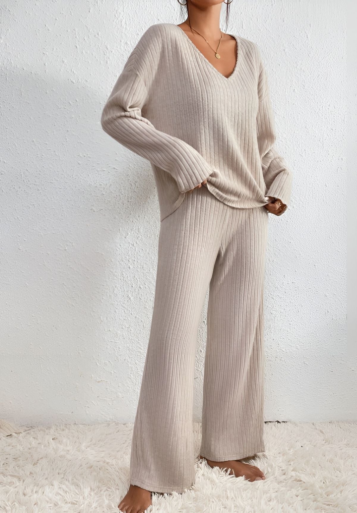 Romy™ | To-delt Strikket Sett