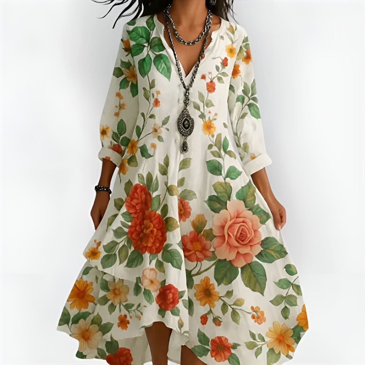 Malvina™ | Vintage Boho Kjole