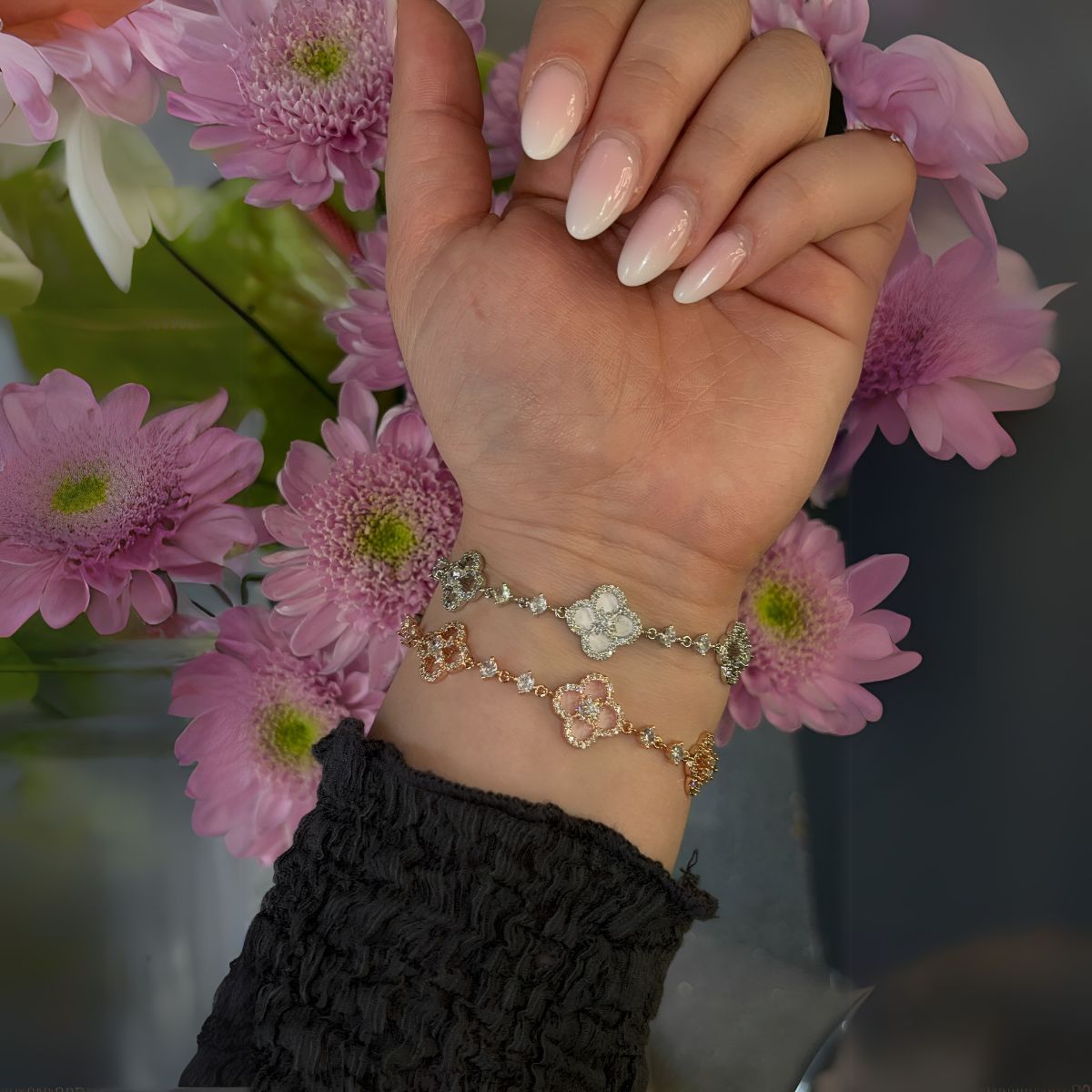 Linny™ | Diamond Bloom Armbånd