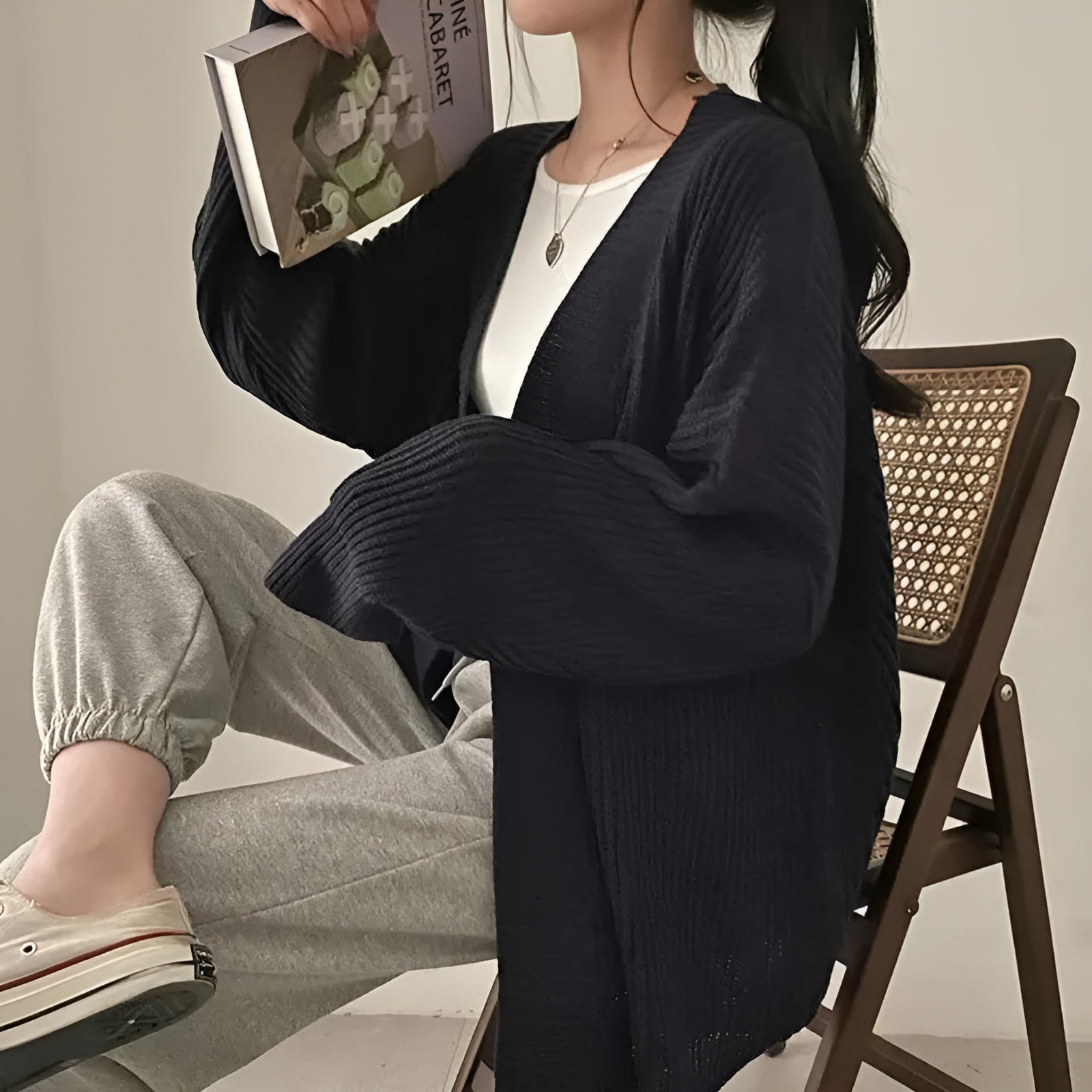 Liz™ | Elegant Strikket Genser