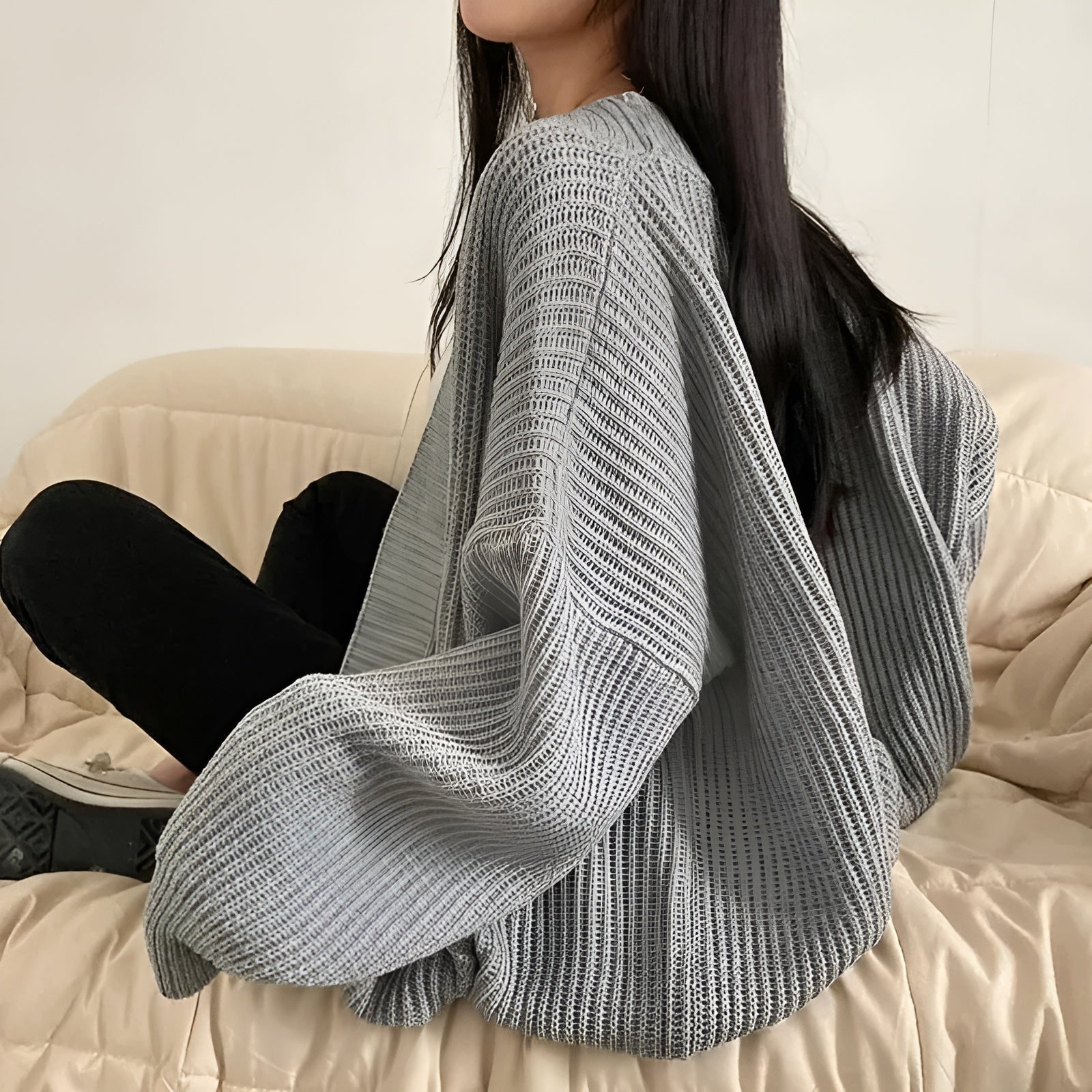 Liz™ | Elegant Strikket Genser