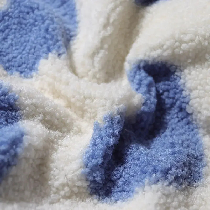 Kerstin™ | Vendbar jakke med hjerte detaljer