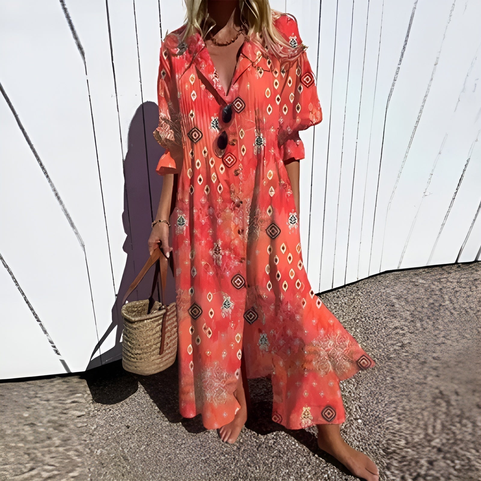 Christine™ | Boho Kjole