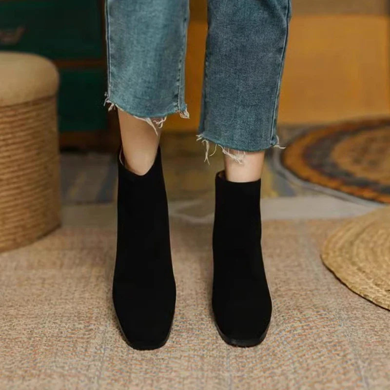 Irma™ | Elegant vinterstøvel med lav hæl