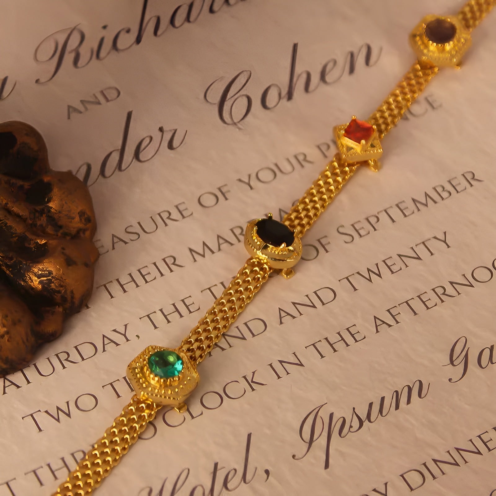 Fay™ | Halskjede med Edelstener