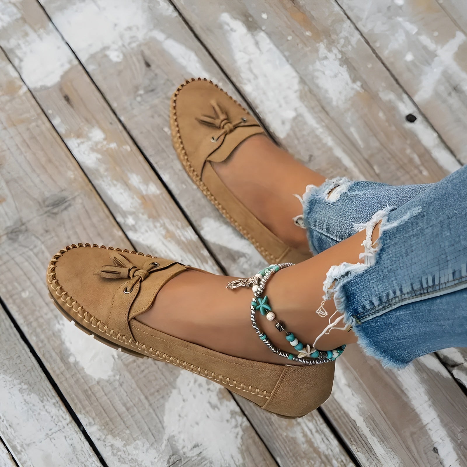 Ida™ | Behagelige og Myke Mokkasiner