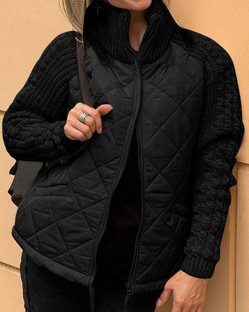 Luka™ – Strikket fleecejakke