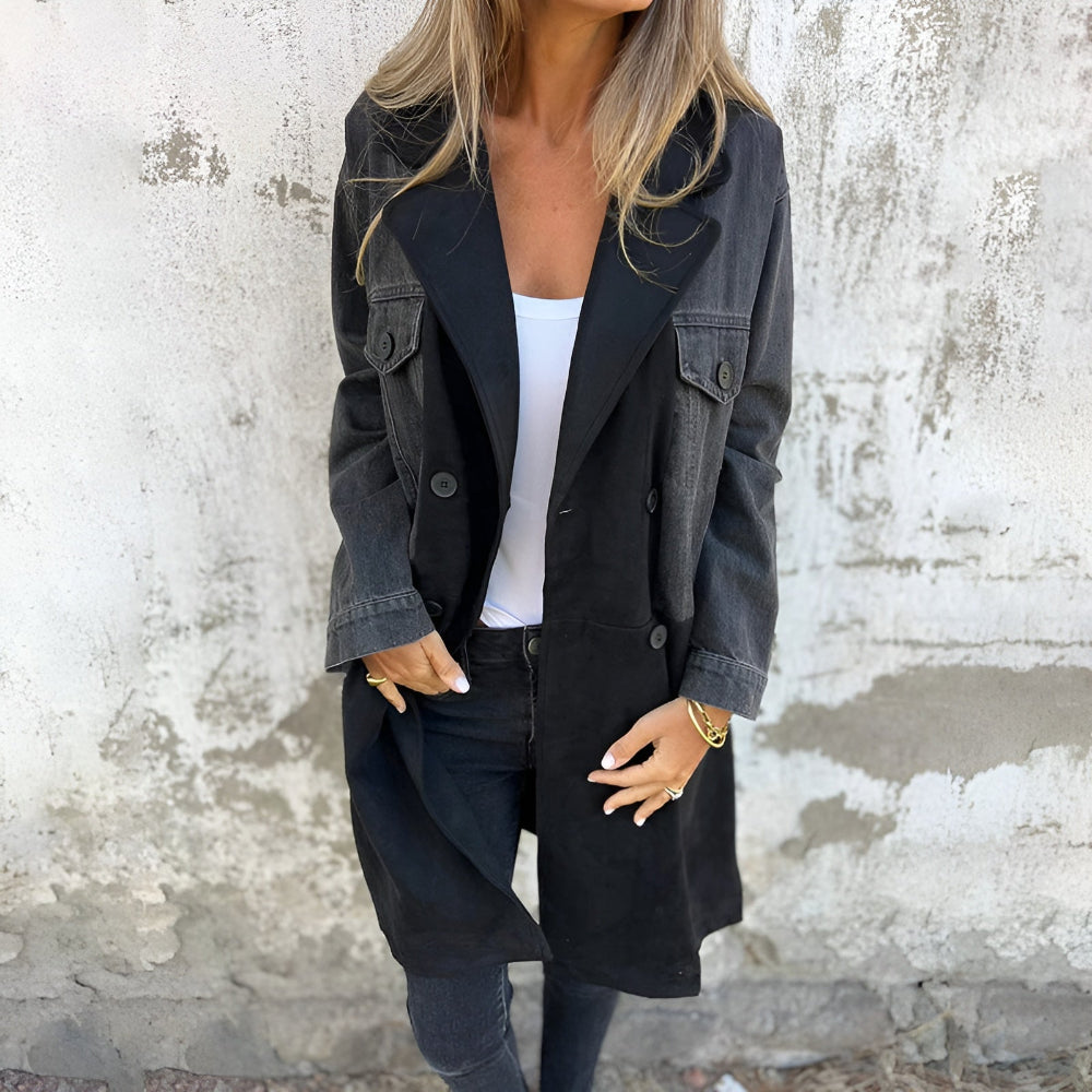 Noé™ | Halvlang Trenchcoat