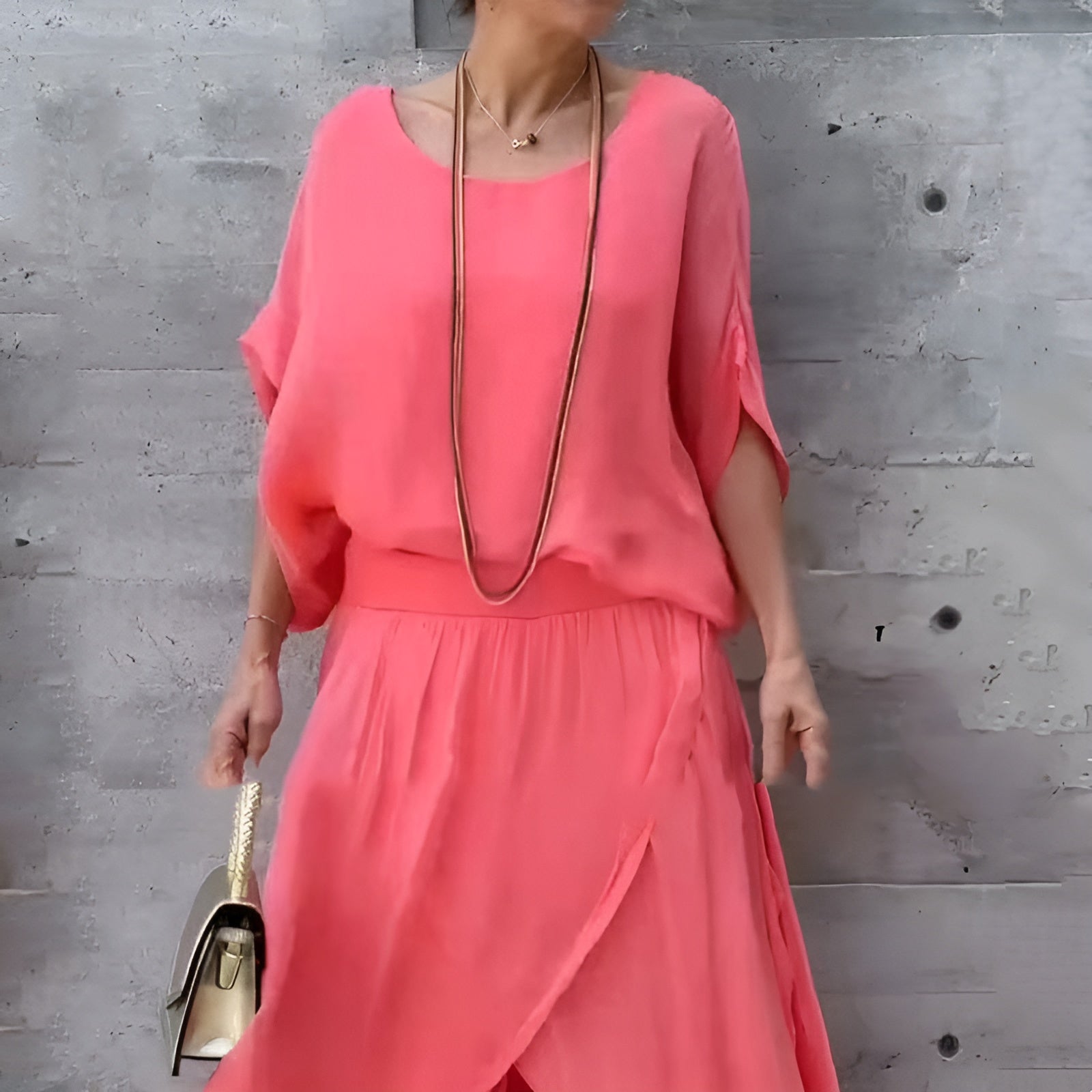 Astrid™ | Chiffongsett i To Deler